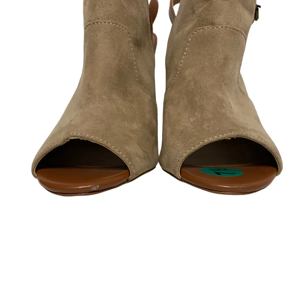 Joe's Jeans Cersee Spring Casual Holiday‎ Chic Open Toe Ankle Strap Bootie Brown